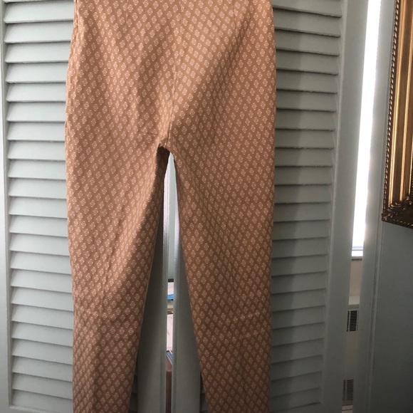 Piazza Sempione Gold Blush capri pant sz 6 - Picture 3 of 5